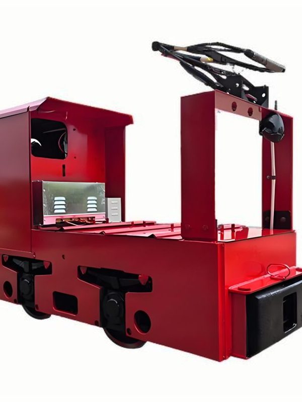 Electric locomotives in mining operations