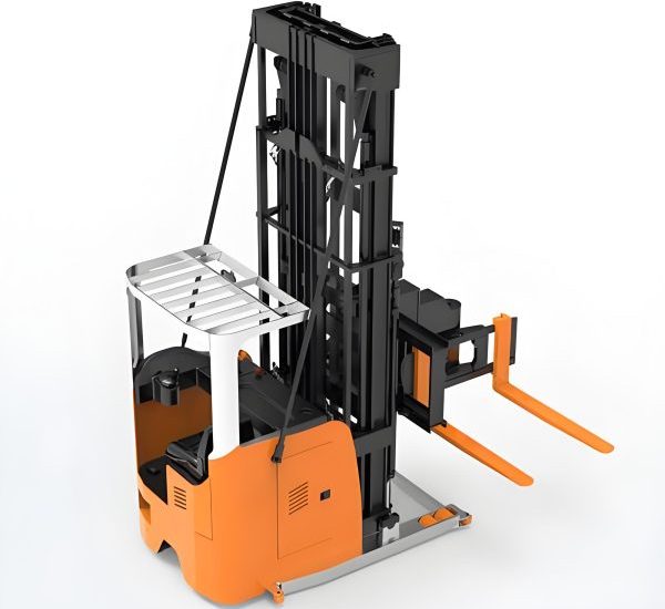 Three-way electric stacker